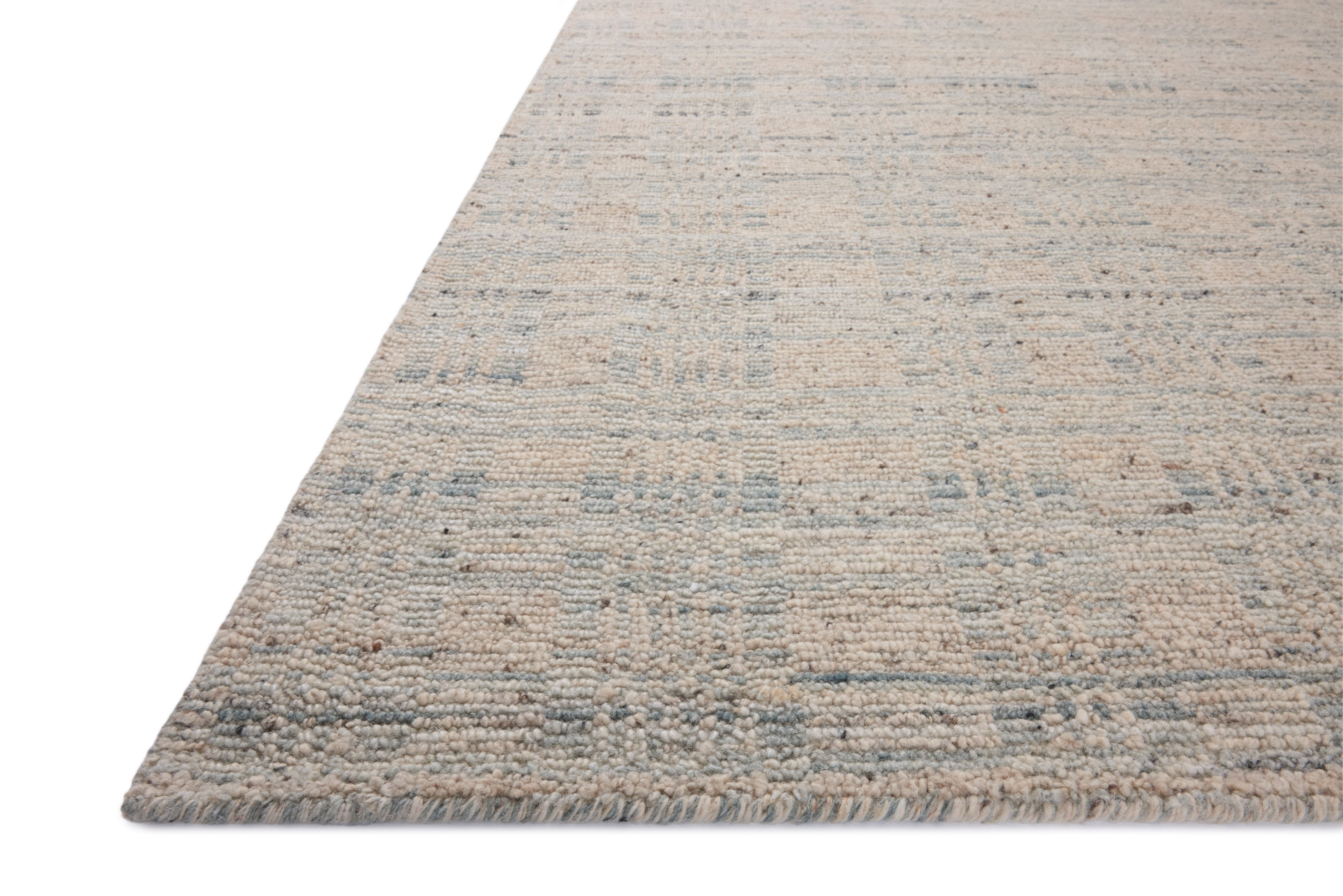Loloi Sonya Mist / Oatmeal Rug 1- RUGS - wool Loloi