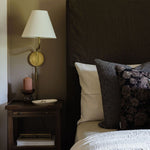 Rust Ribbed Pillar Candle candle Estelle (Faire)