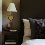 Rust Ribbed Pillar Candle candle Estelle (Faire)