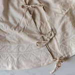 Eggnog Linen Tree Skirt CHRISTMAS 2024 Indaba