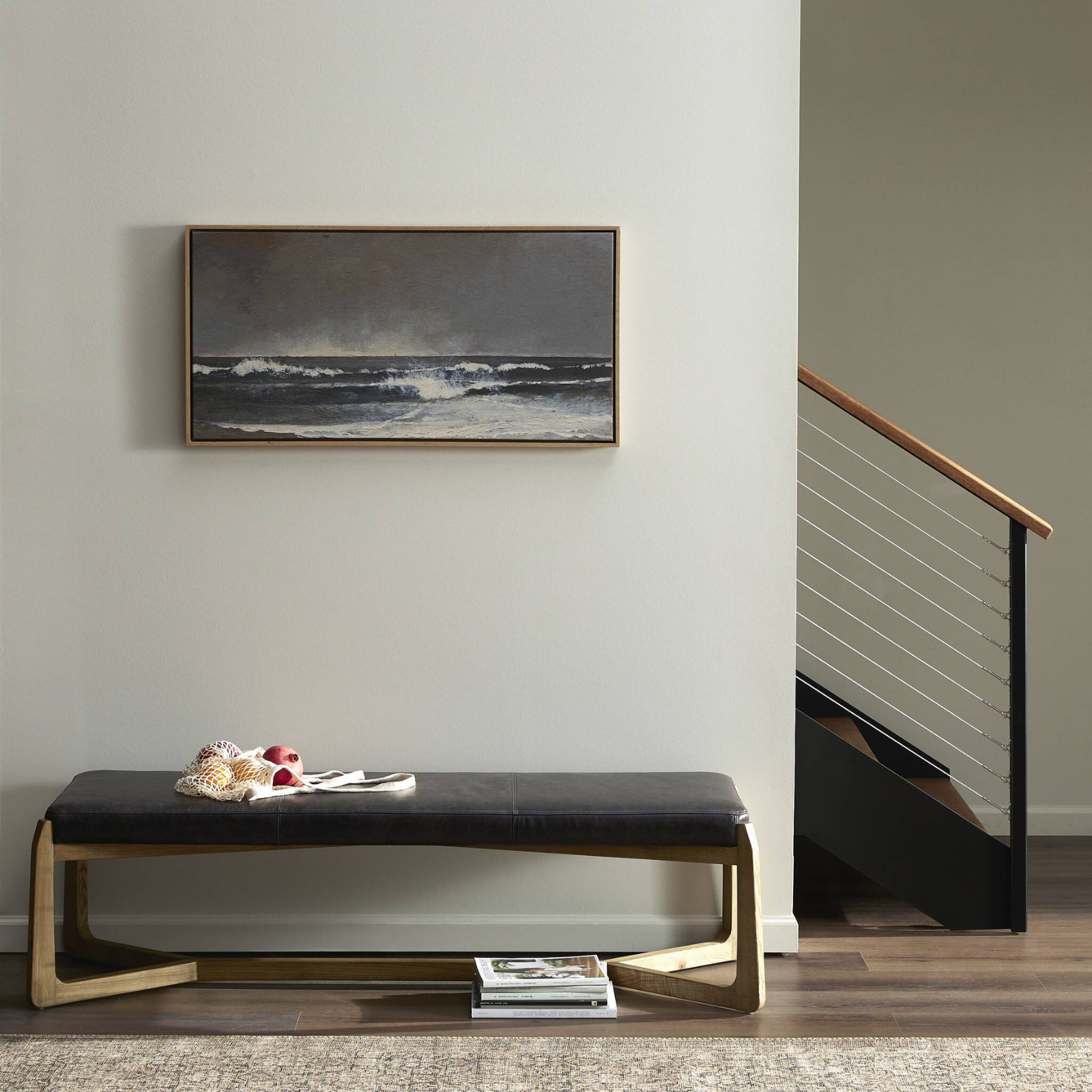 "Seafoam" Framed Art Print by Aileen Fitzgerald ARTWORK - framed print Four Hands