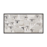 "Sheepish" Framed Wall Art ARTWORK - framed art Renwil