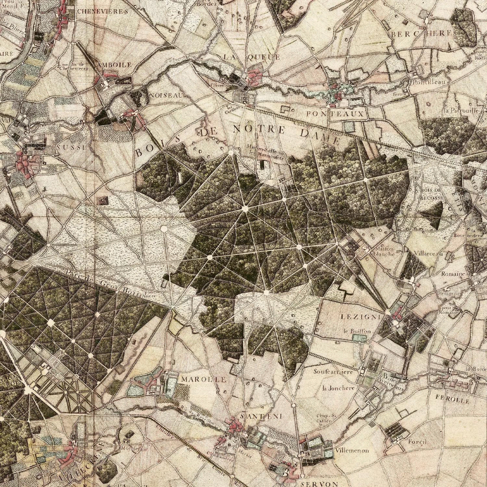 "Surrounding Paris" Framed Art Prints ARTWORK - framed print Celadon Art