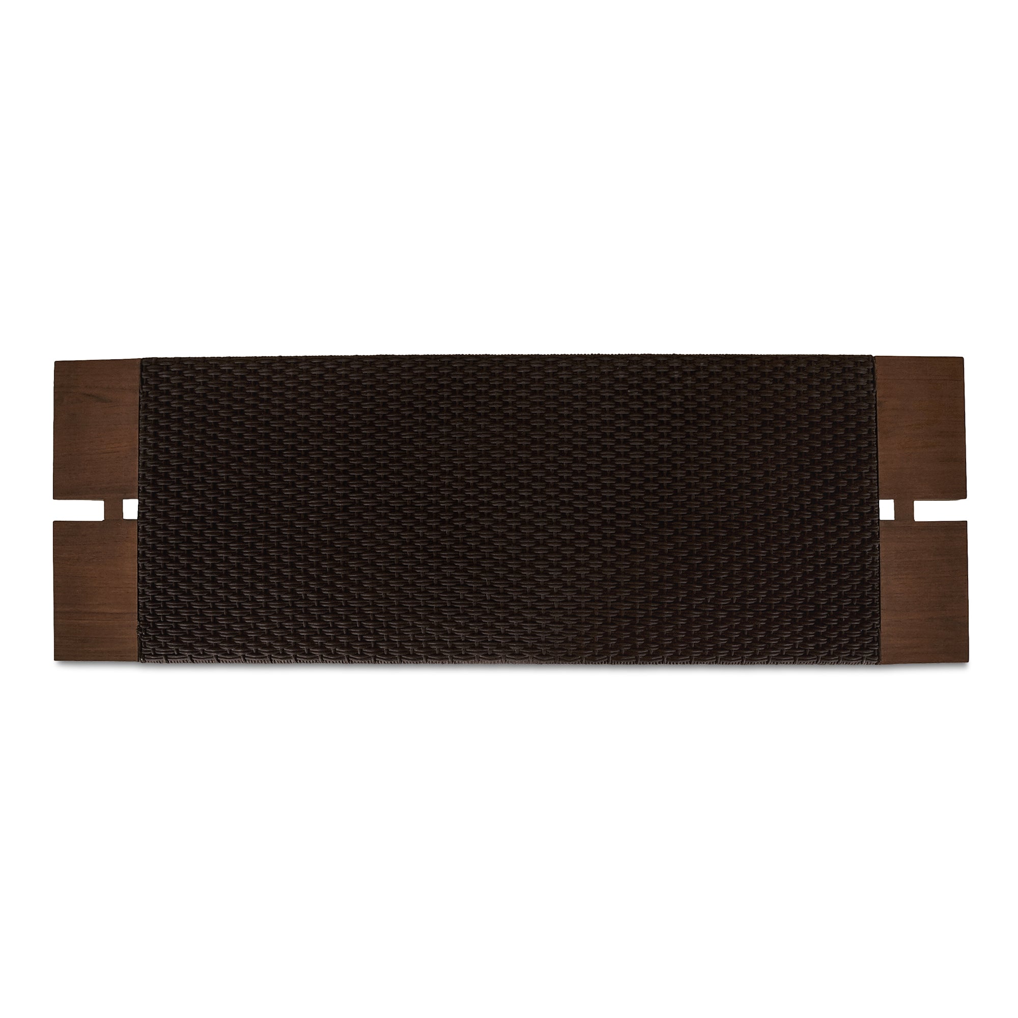 Merrill Outdoor Bench Dark Brown FURNITURE - benches Moe's Furniture