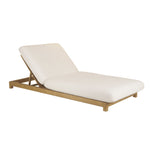 Eero Outdoor Adjustable Lounge Chair FURNITURE - outdoor lounge chair Moe's Furniture White