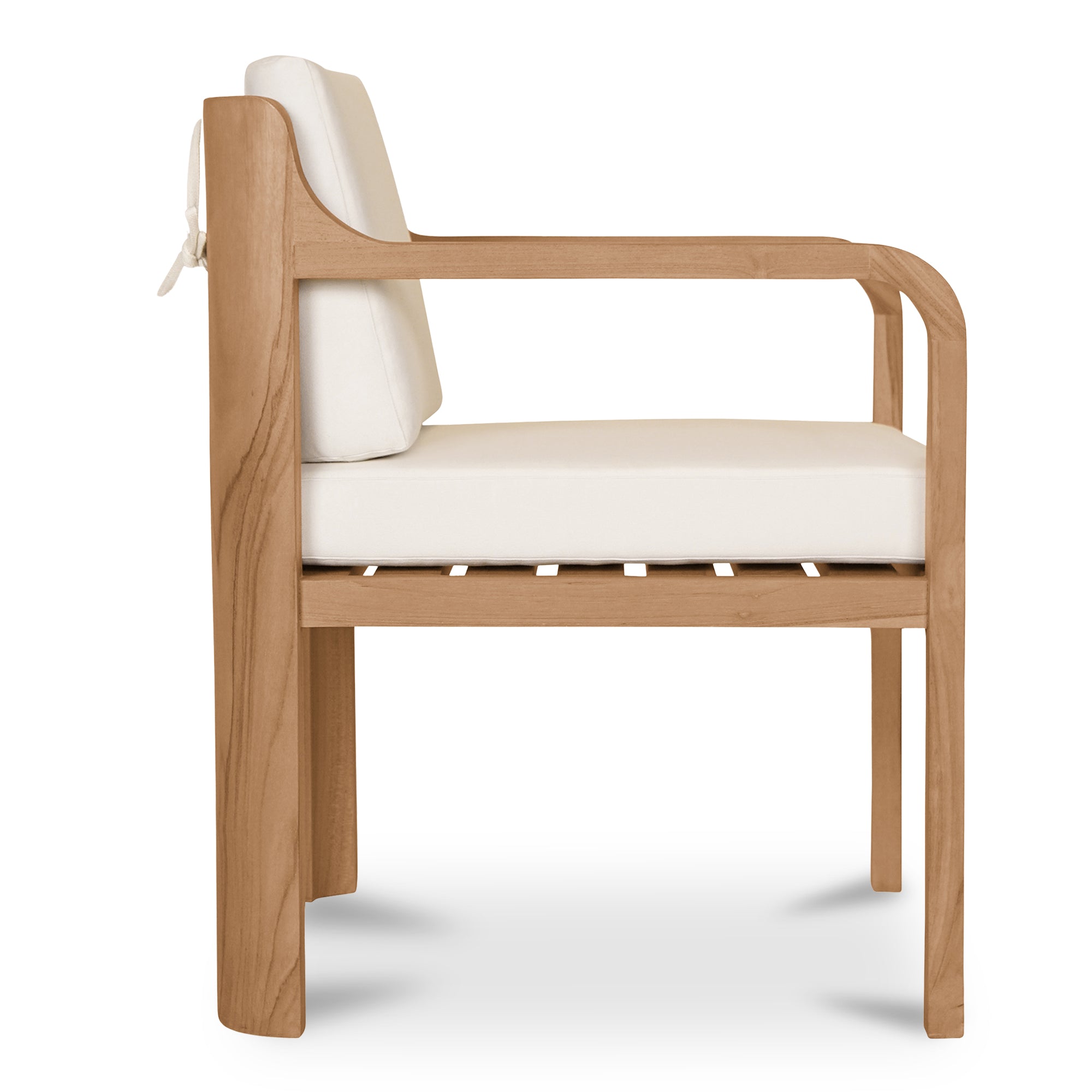 Nestor Outdoor Dining Chair White Furniture - Outdoor Dining Tables Moe's Furniture