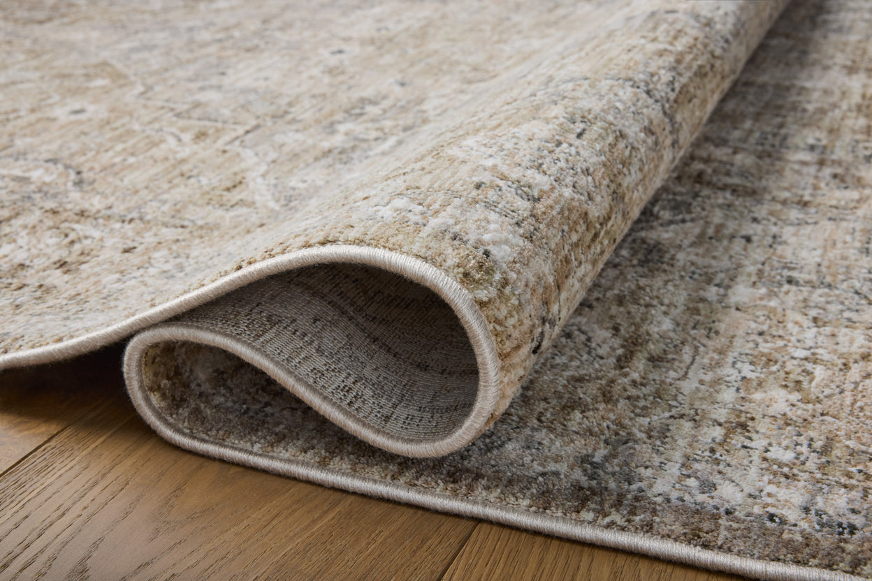 Loloi Tabitha Khaki / Slate Rug 0-patterned rugs Loloi