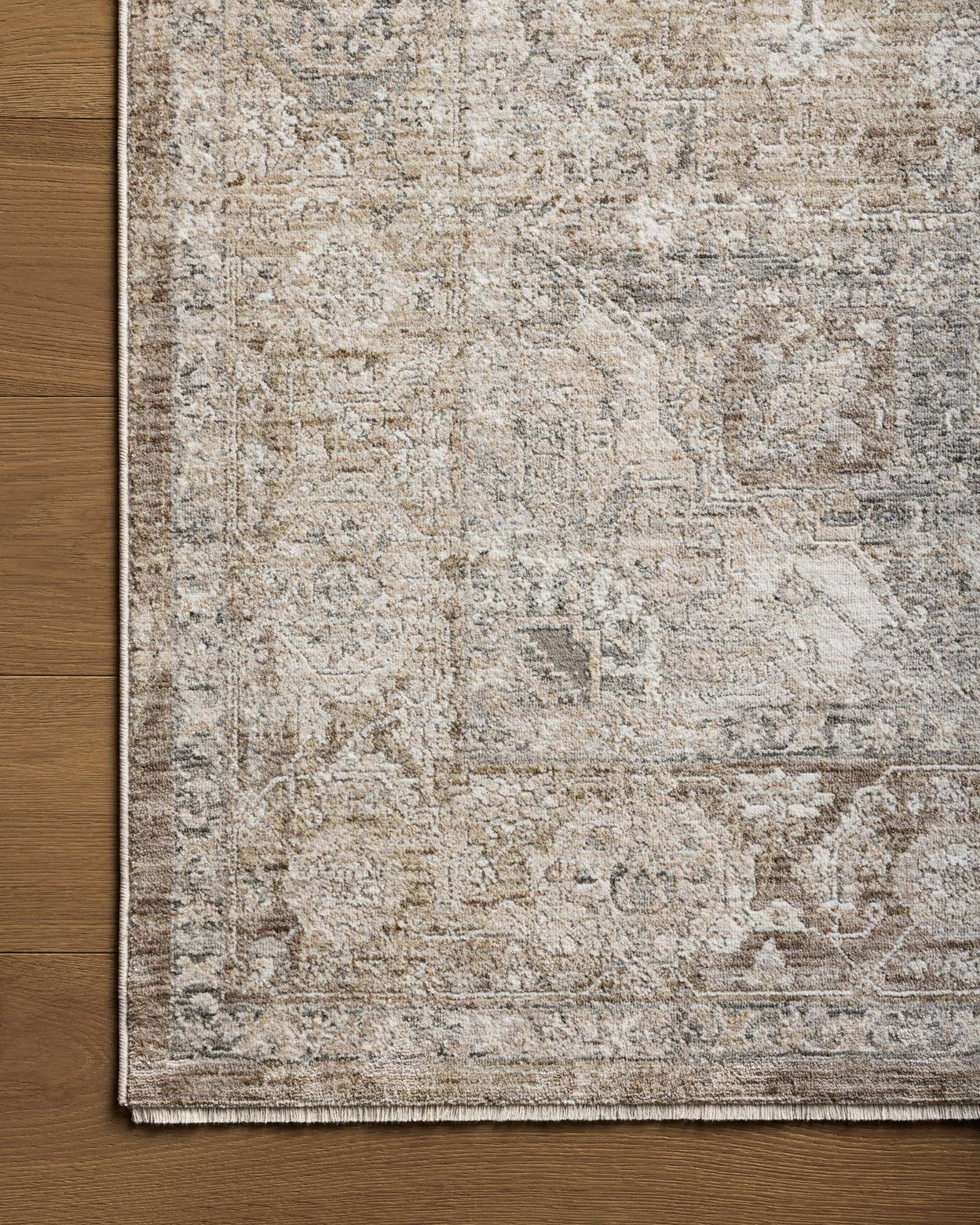 Loloi Tabitha Khaki / Slate Rug 0-patterned rugs Loloi