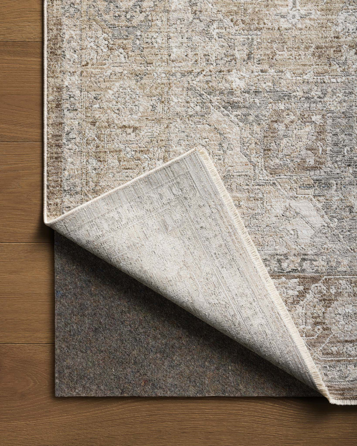 Loloi Tabitha Khaki / Slate Rug 0-patterned rugs Loloi