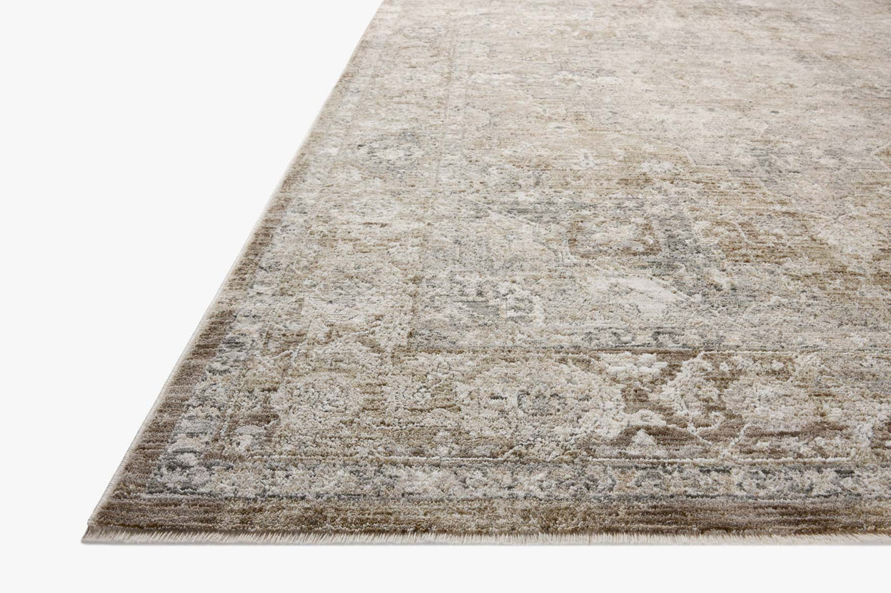 Loloi Tabitha Khaki / Slate Rug 0-patterned rugs Loloi