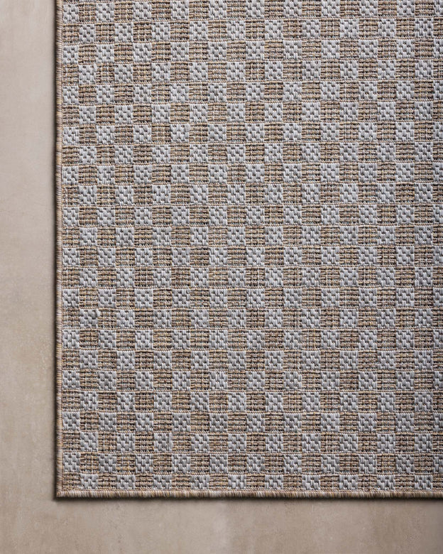 Amber Lewis x Loloi Topanga Natural / Silver Rug 5-Rugs - indoor/outdoor Loloi