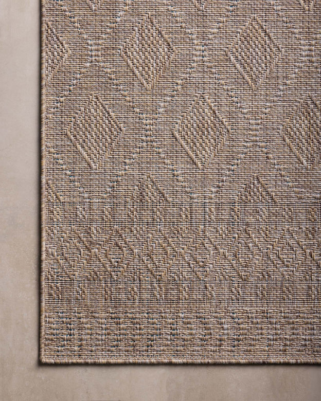 Amber Lewis x Loloi Topanga Natural / Mist Rug 5-Rugs - indoor/outdoor Loloi