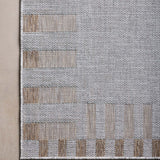 Amber Lewis x Loloi Topanga Silver / Natural Rug 5-Rugs - indoor/outdoor Loloi