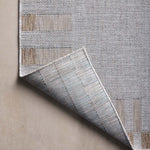 Amber Lewis x Loloi Topanga Silver / Natural Rug 5-Rugs - indoor/outdoor Loloi