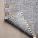 Amber Lewis x Loloi Topanga Silver / Natural Rug 5-Rugs - indoor/outdoor Loloi