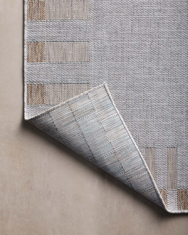 Amber Lewis x Loloi Topanga Silver / Natural Rug 5-Rugs - indoor/outdoor Loloi