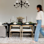 Amber Lewis x Loloi Honora Bark / Dove Rug 0-patterned rugs Loloi