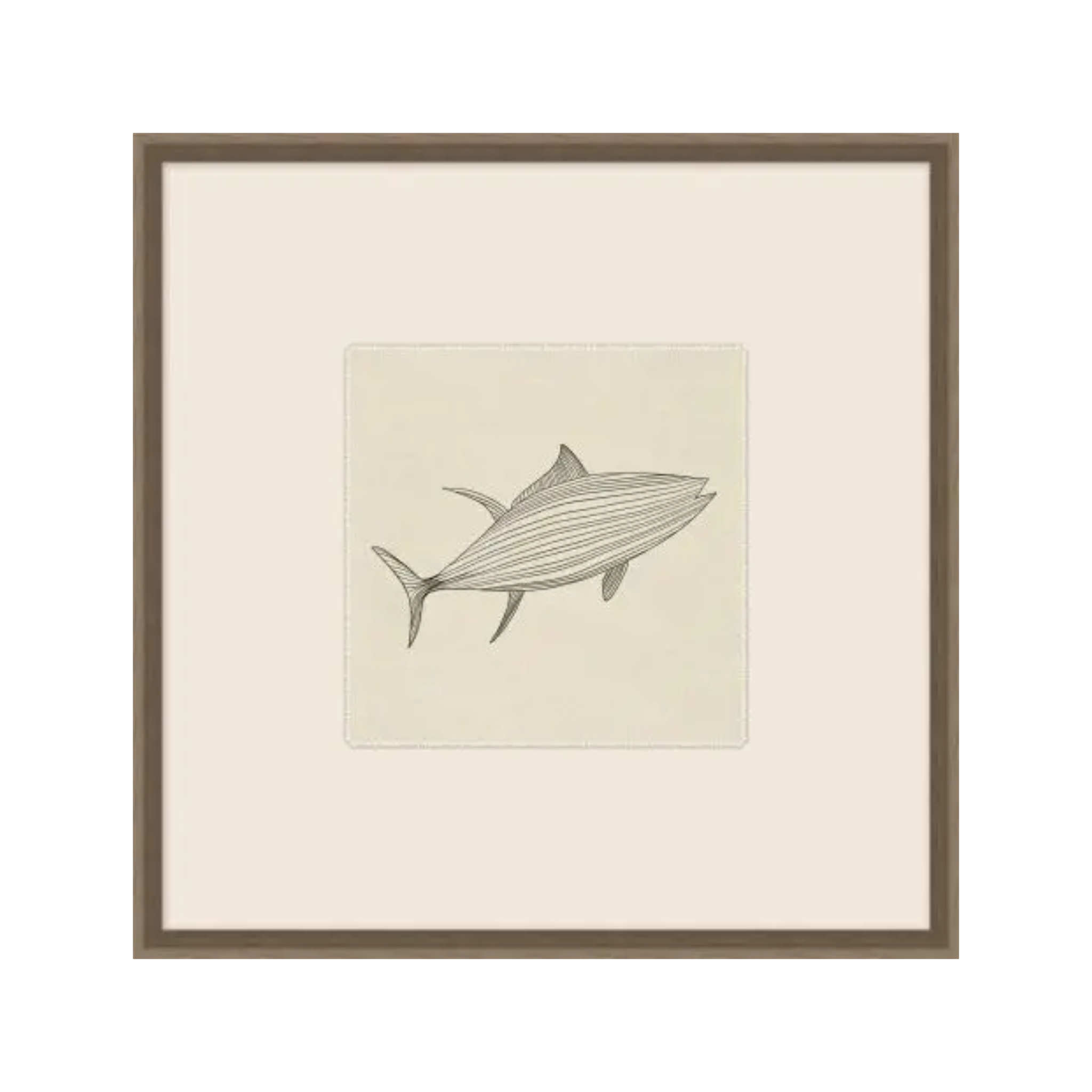 "Fishing Line VI" Framed Art Print ARTWORK - framed art Wendover Art Group
