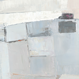 "View of Blue II" Framed Canvas ARTWORK - framed print Celadon Art