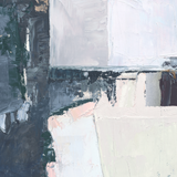 "View of Blue I" Framed Canvas ARTWORK - framed print Celadon Art