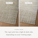 Loloi Wade Mist / Gold Rug 0-patterned rugs Loloi