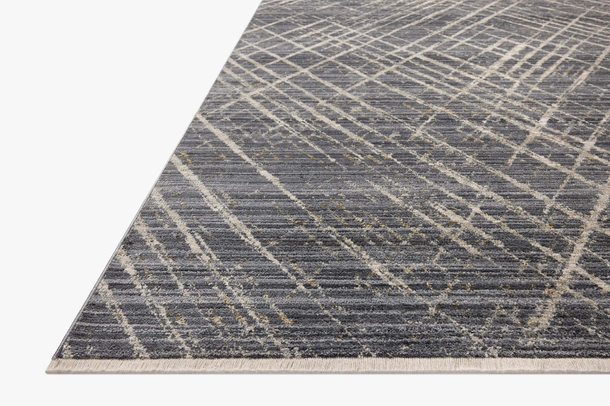 Loloi Wade Midnight / Beige Rug 0-patterned rugs Loloi