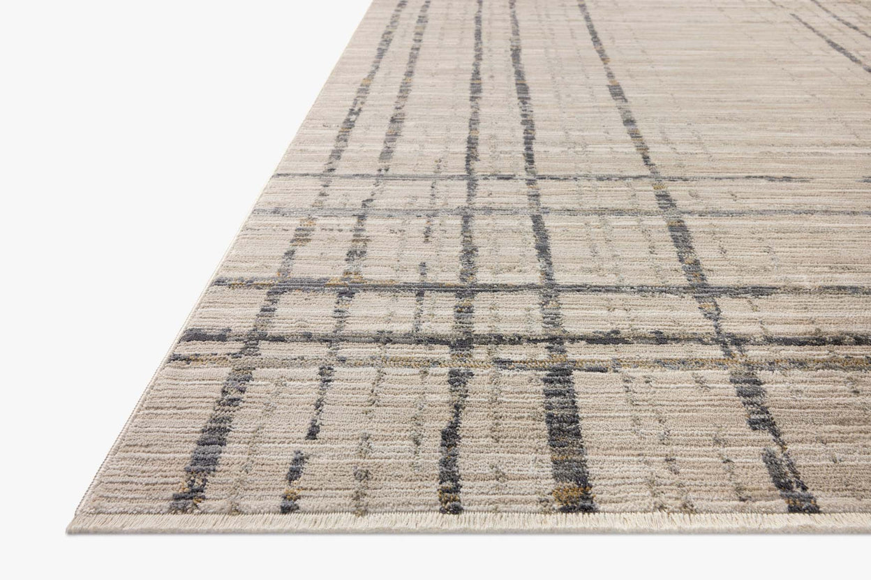 Loloi Wade Beige / Midnight Rug 0-patterned rugs Loloi