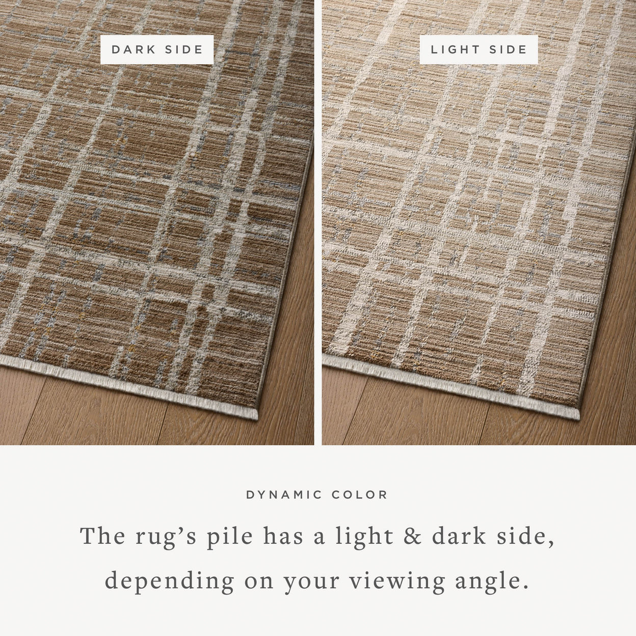 Loloi Wade Brown / Stone Rug 0-patterned rugs Loloi