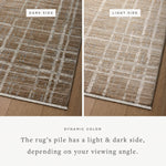 Loloi Wade Brown / Stone Rug 0-patterned rugs Loloi