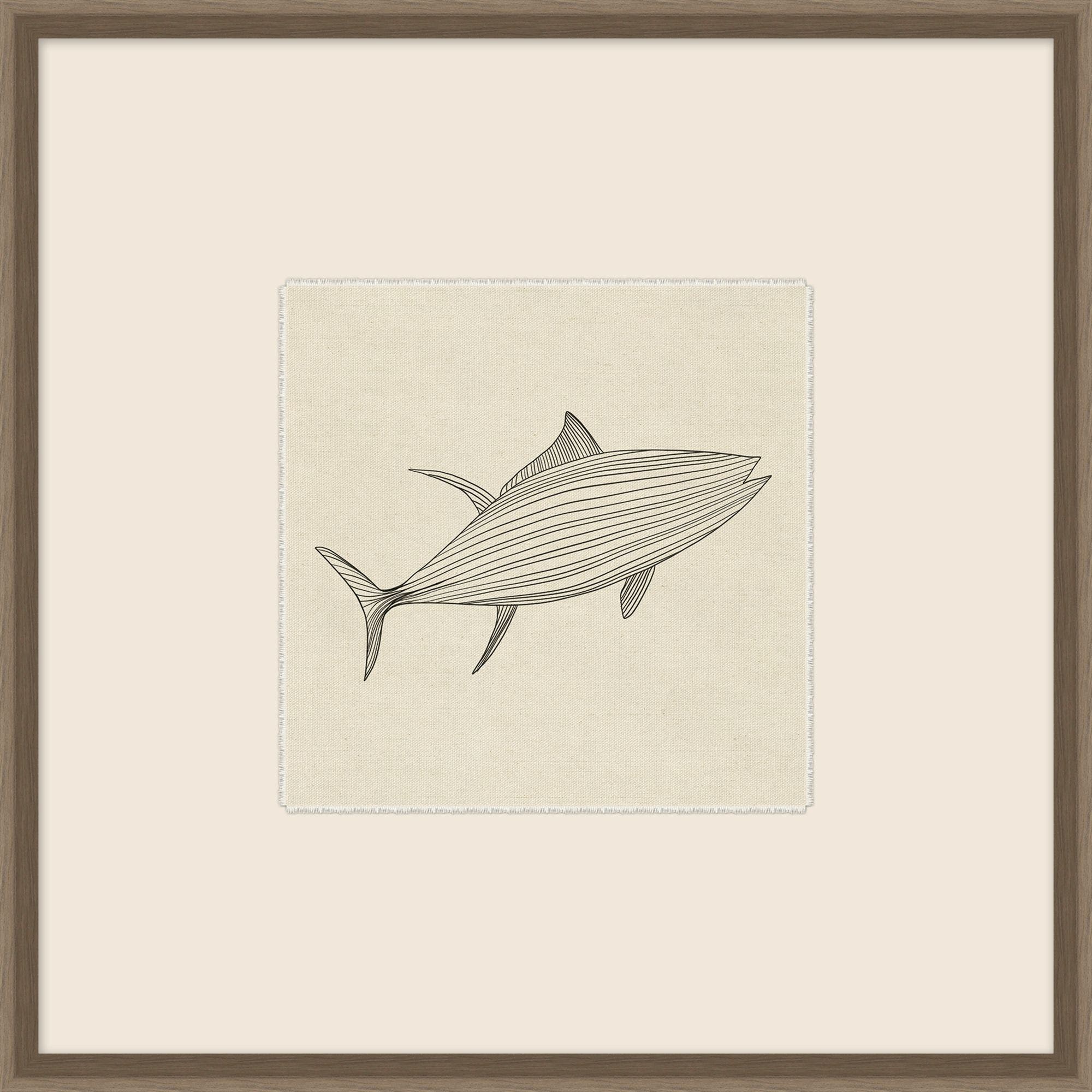 "Fishing Line VI" Framed Art Print ARTWORK - framed art Wendover Art Group
