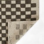 Willa Charcoal Checkerboard Rug 0-rugs-wool Momeni