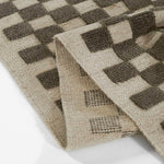 Willa Charcoal Checkerboard Rug 0-rugs-wool Momeni