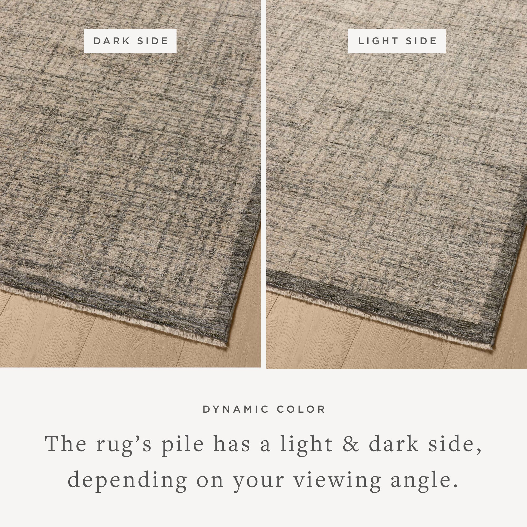Loloi Winston Denim / Bone Rug Rugs Loloi