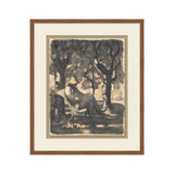 "The Reader's Garden" Framed Art Print ARTWORK - framed art Wendover Art Group