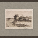 "Home Sketch" Framed Art Print ARTWORK - framed print Wendover Art Group