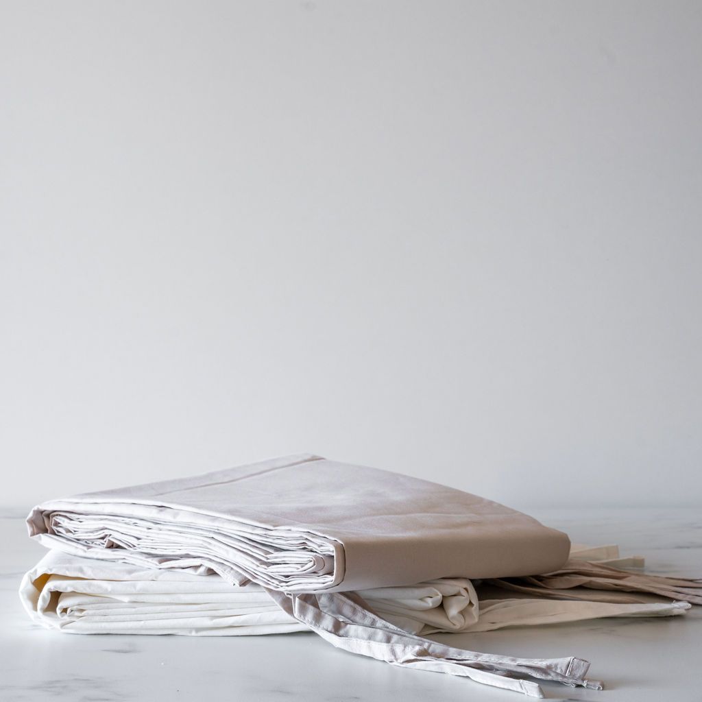 Oatmeal Turkish Cotton Duvet Cover 1-duvet House of Jude