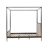 Zade Canopy Bed 10 - a - FURNITURE - dining chair Four Hands