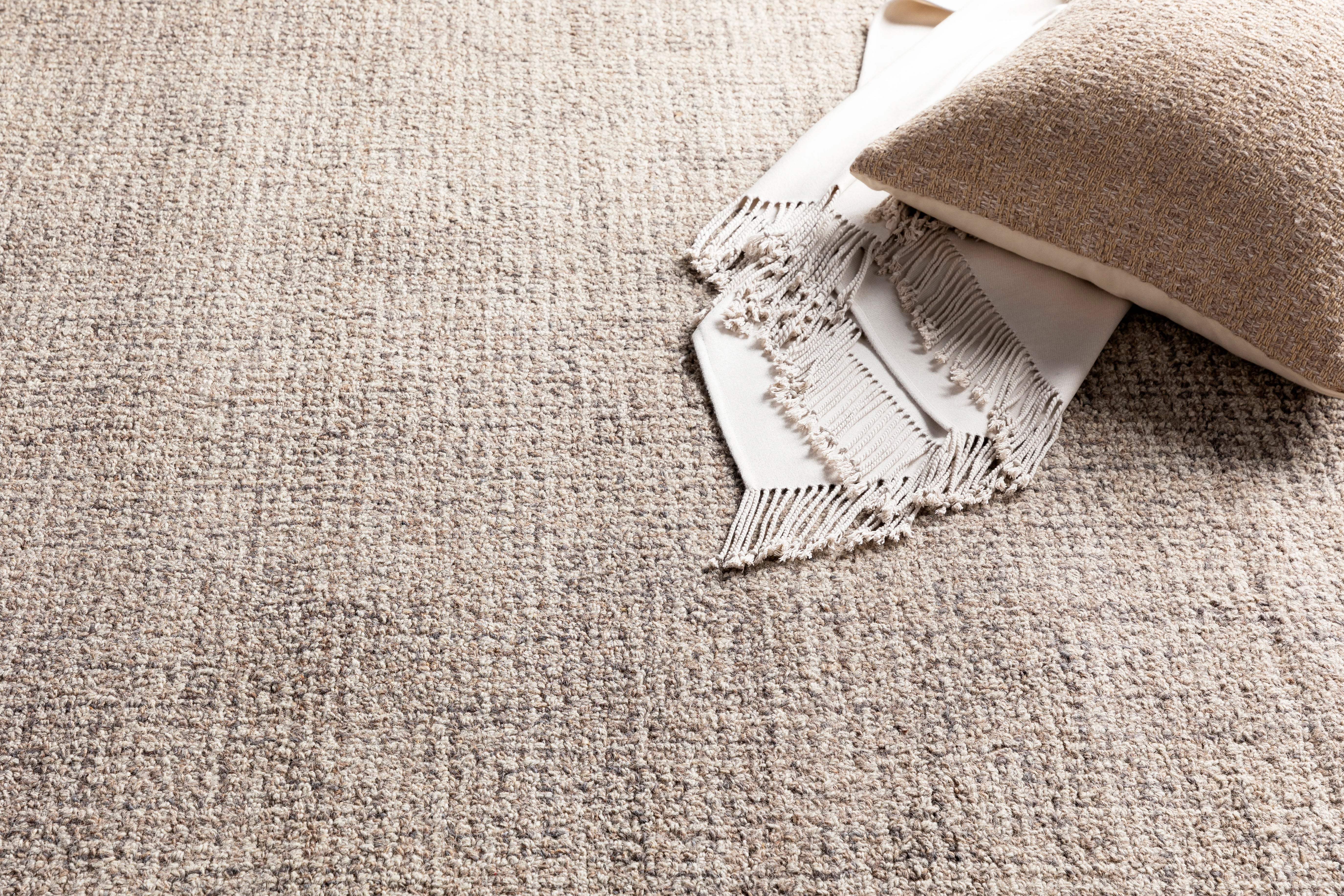 Aiden Taupe Rug RUGS - wool Surya