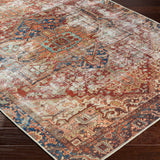 Aria Brick / Midnight Washable Rug RUGS - synthetic Surya