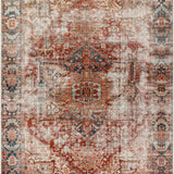 Aria Brick / Midnight Washable Rug RUGS - synthetic Surya