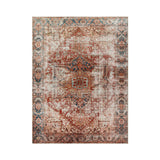 Aria Brick / Midnight Washable Rug RUGS - synthetic Surya