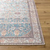 Aria Ocean / Clay Washable Rug RUGS - synthetic Surya