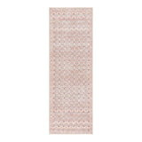 Aria Blush / Mocha Washable Rug RUGS - synthetic Surya