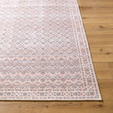 Aria Blush / Mocha Washable Rug RUGS - synthetic Surya
