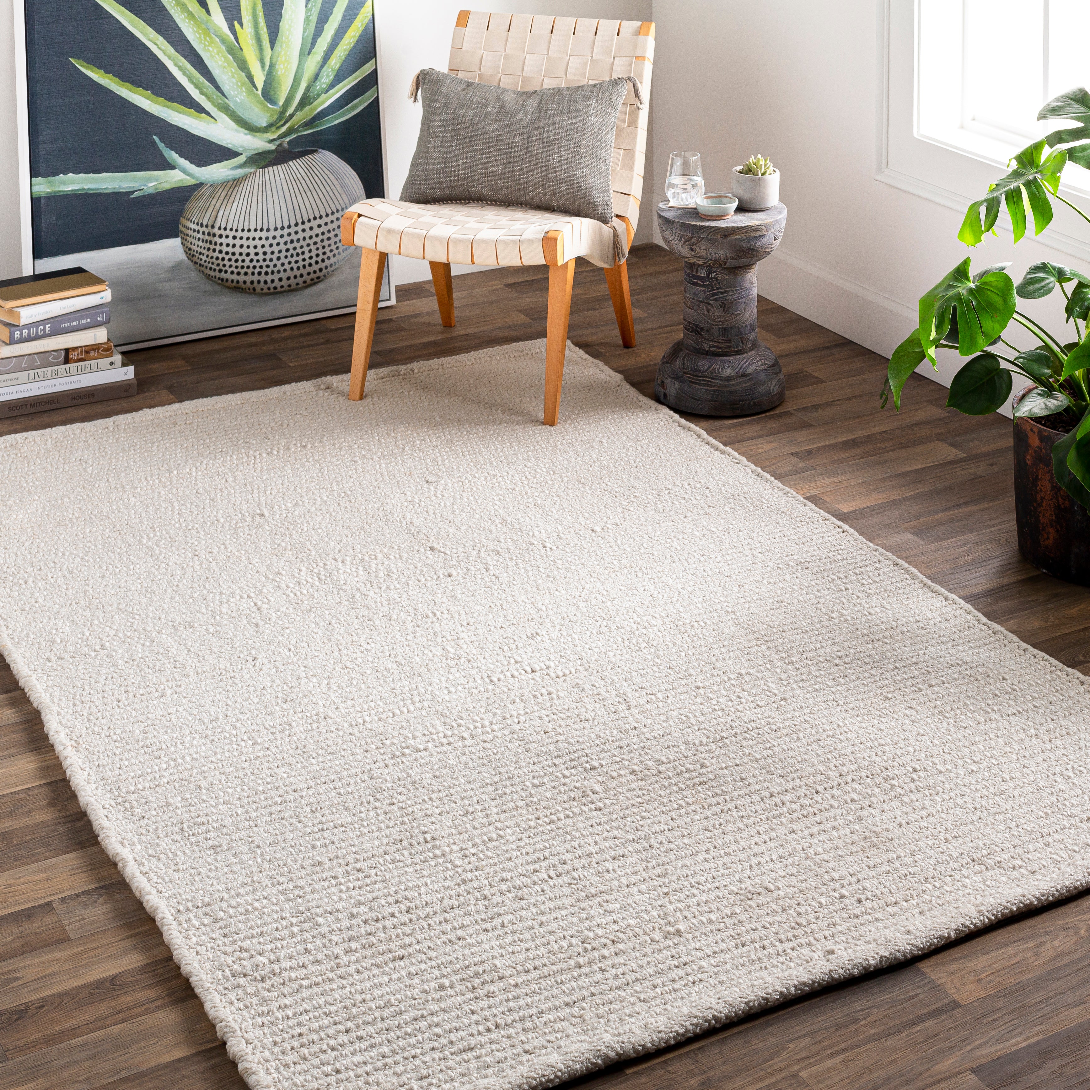 Aurelia Ivory Rug RUGS - synthetic Surya