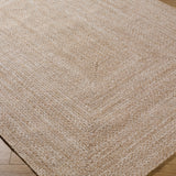 Amaryllis Wheat Rug RUGS - synthetic Surya