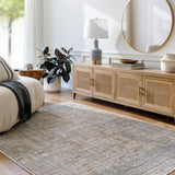 Becki Owens Darling Aqua / Sand Rug 1 - RUGS - patterned Surya