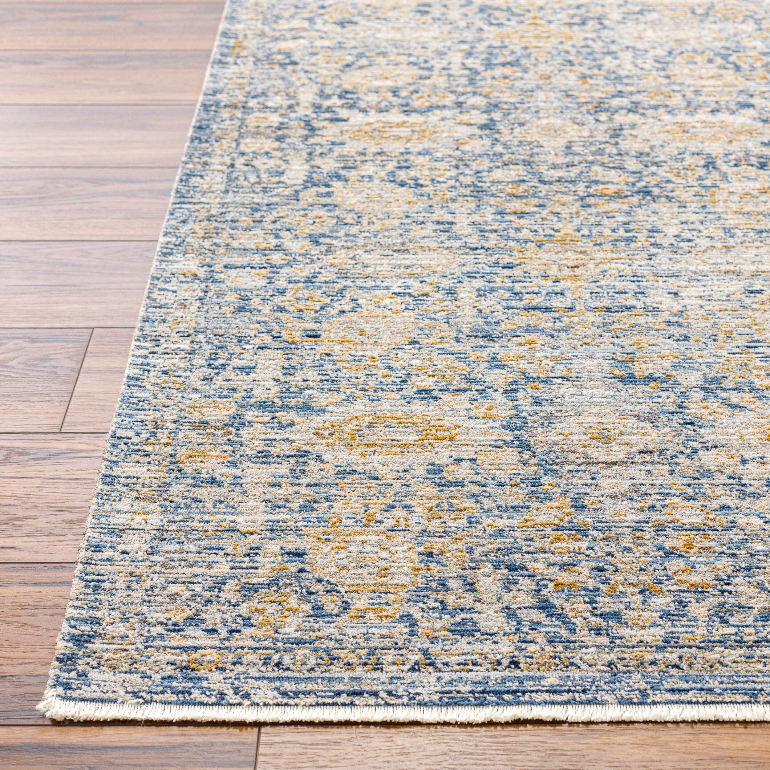 Becki Owens Ren Navy / Sand Rug 0-RUGS-patterned Surya