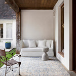 Becki Owens Ren Navy / Sand Rug 0-RUGS-patterned Surya