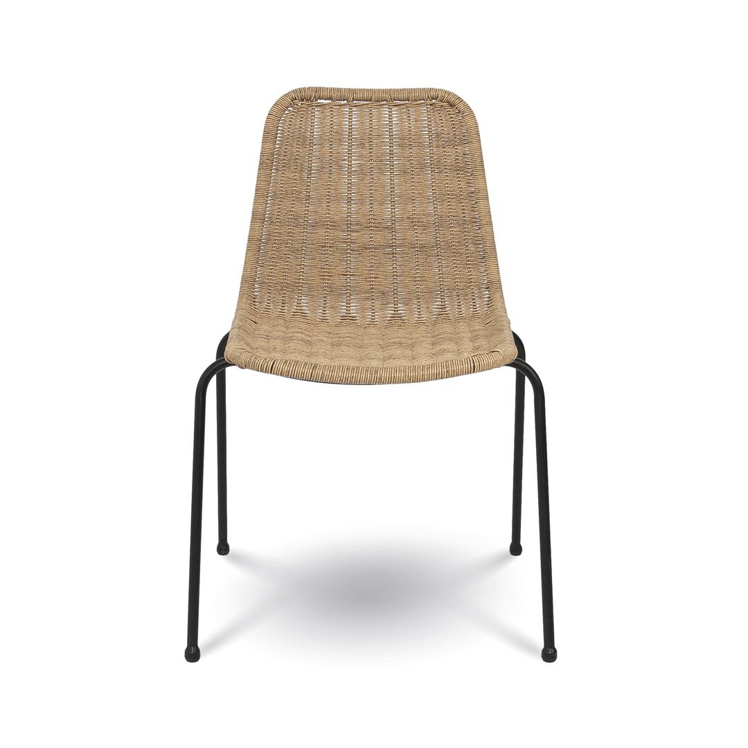 Celia Woven Dining Chair - Natural 10 - b - FURNITURE - dining chair Style In Form